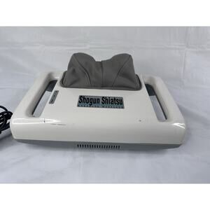 Homedics Shogun Shiatsu Kneading Massager Model SM-444 Portable TESTED WORKS